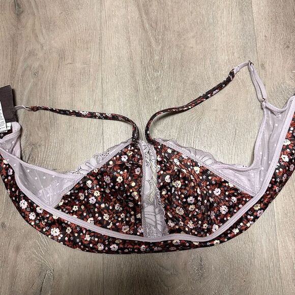 Aerie Shine floral triangle bralette - Picture 11 of 11